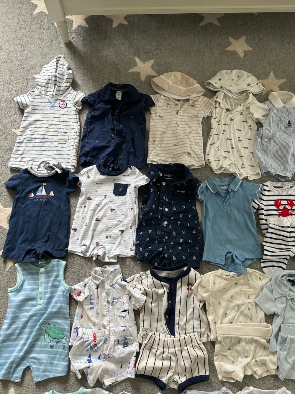 Baby Boy Preppy/Nautical Clothing Lot, Size 0-3 Months